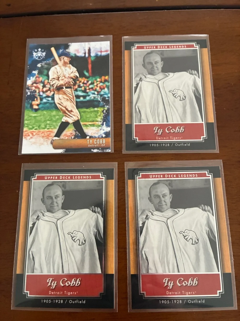 13 Card Ty Cobb Lot - Picture 4 of 7